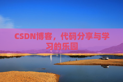 CSDN博客,代码分享与学习的乐园
